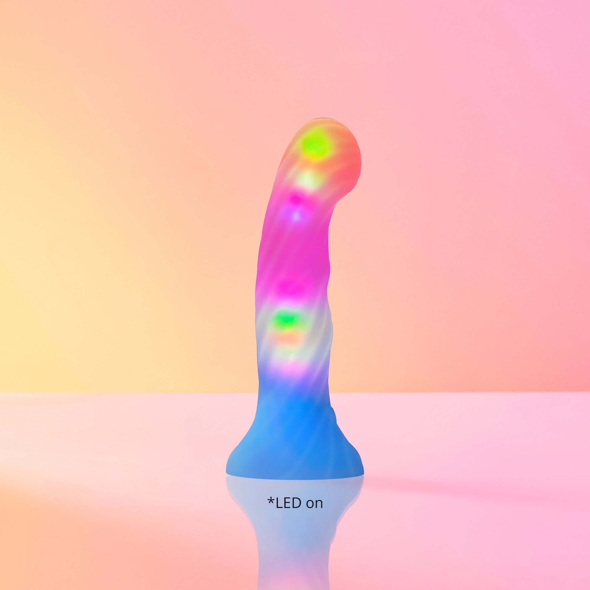 Светящийся фаллоимитатор Love to love Dildo LED Candy Loop