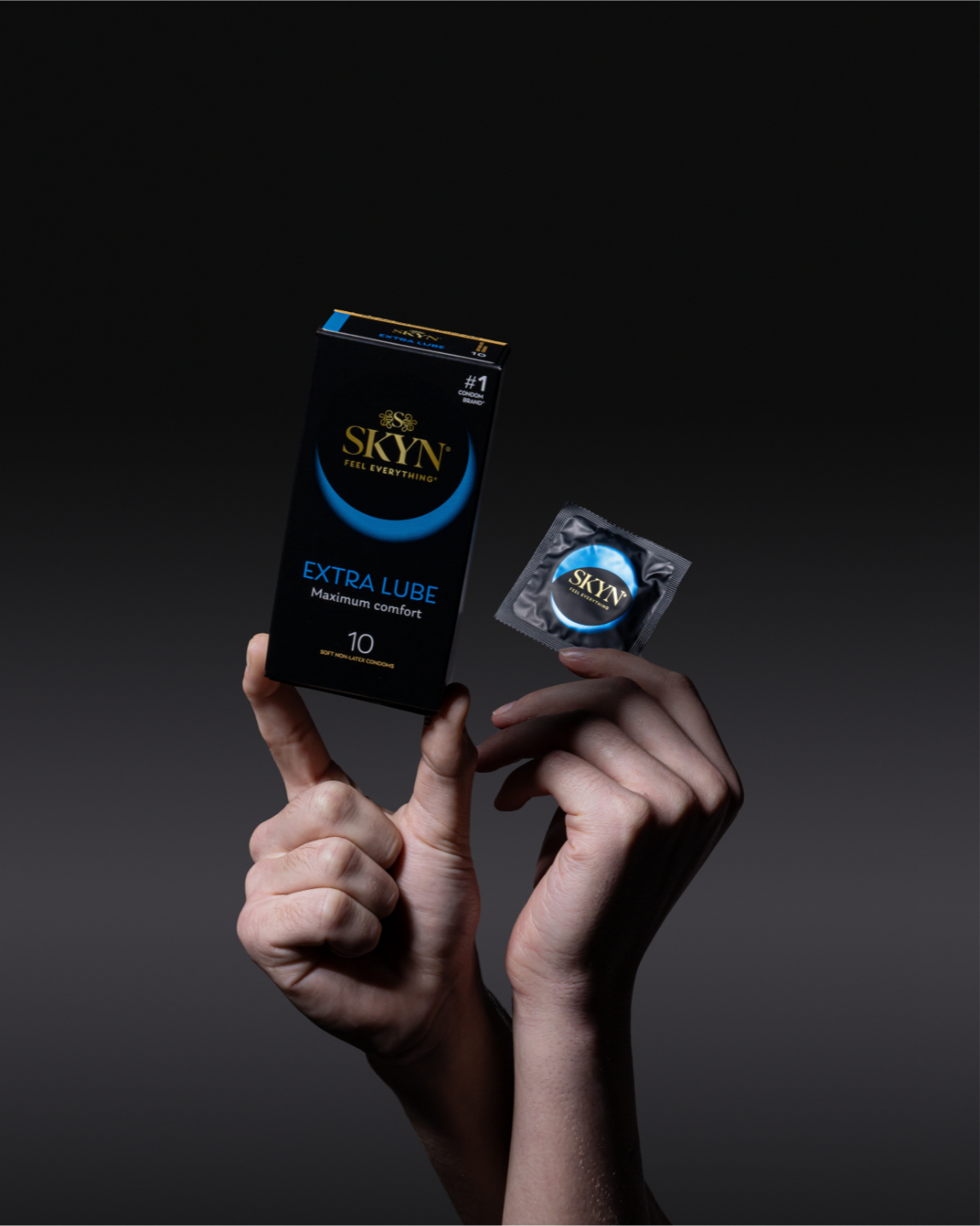 Безлатексные презервативы SKYN Extra Lubricated № 10