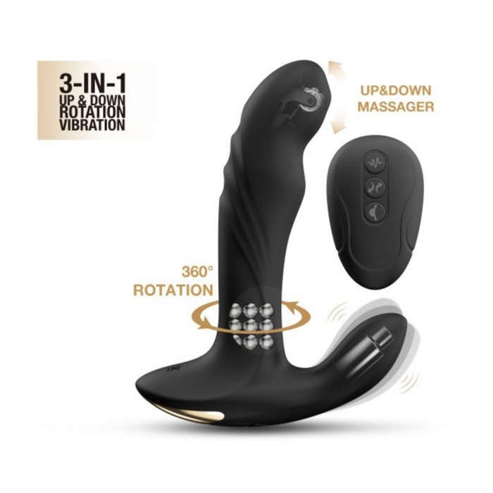 Массажер простаты Dorcel MULTI P-JOY, с тремя моторами