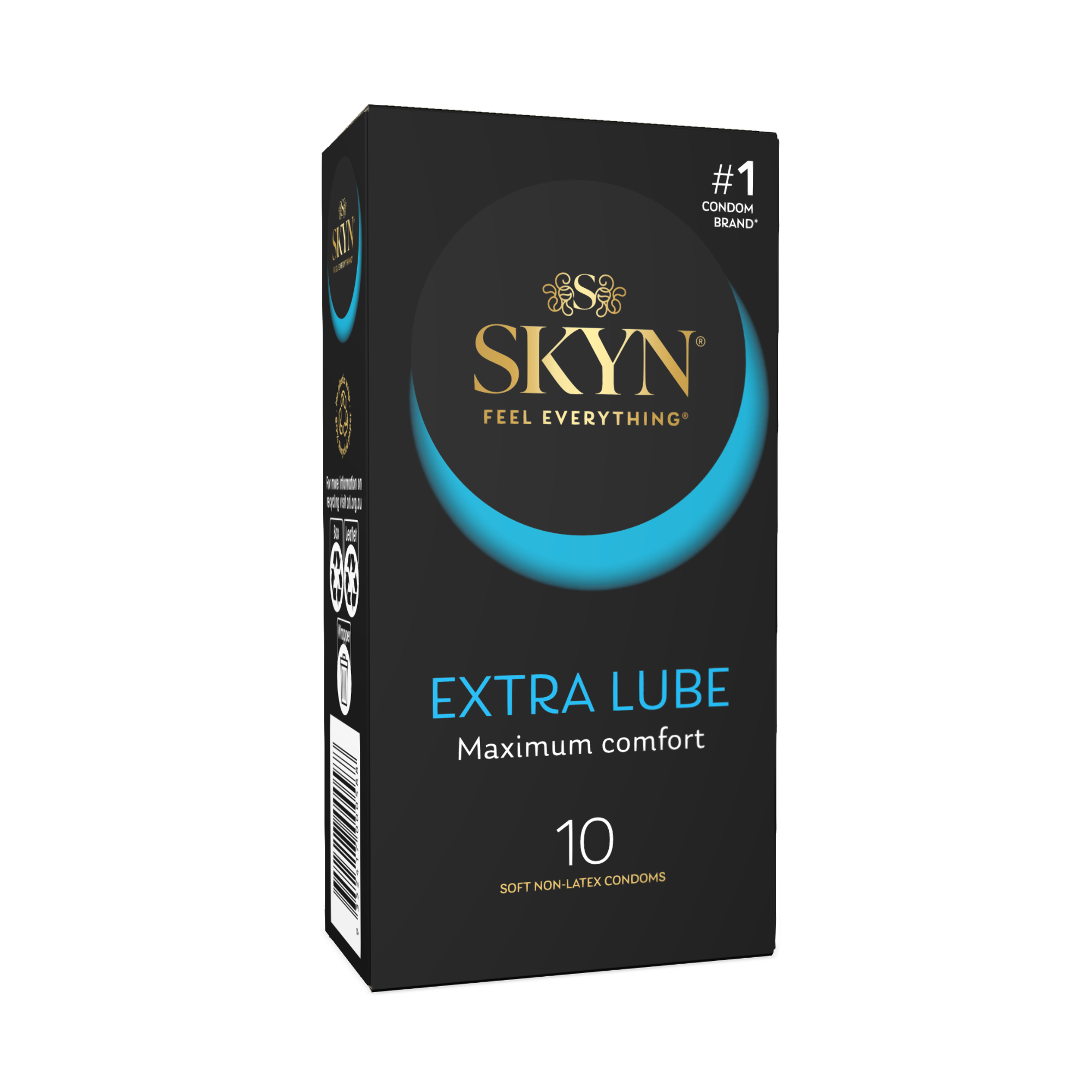Безлатексные презервативы SKYN Extra Lubricated № 10