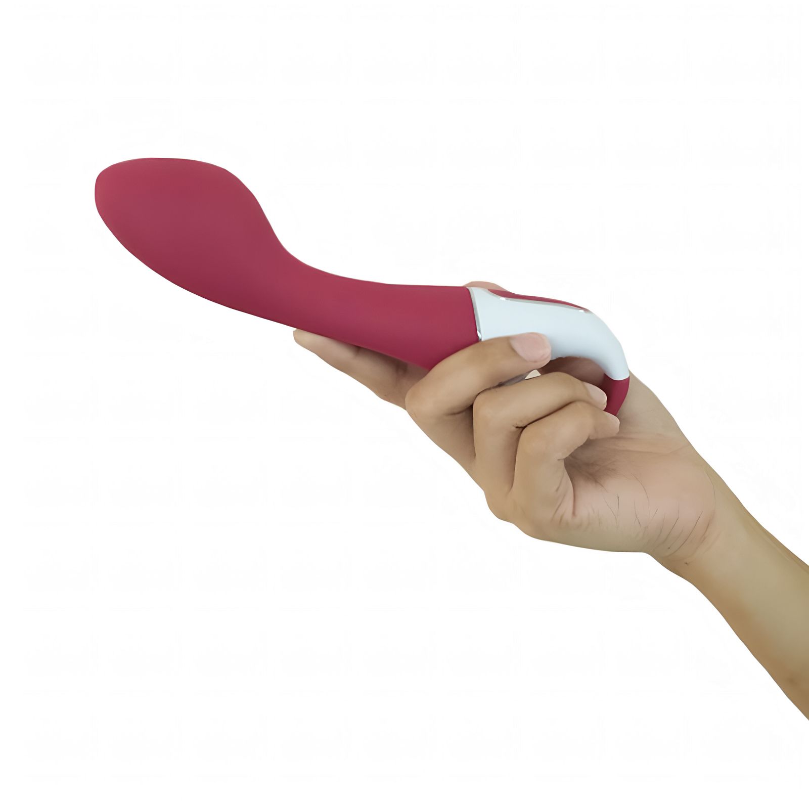 Вибратор с нагревом и управлением со смартфона Satisfyer Hot Spot, бордовый
