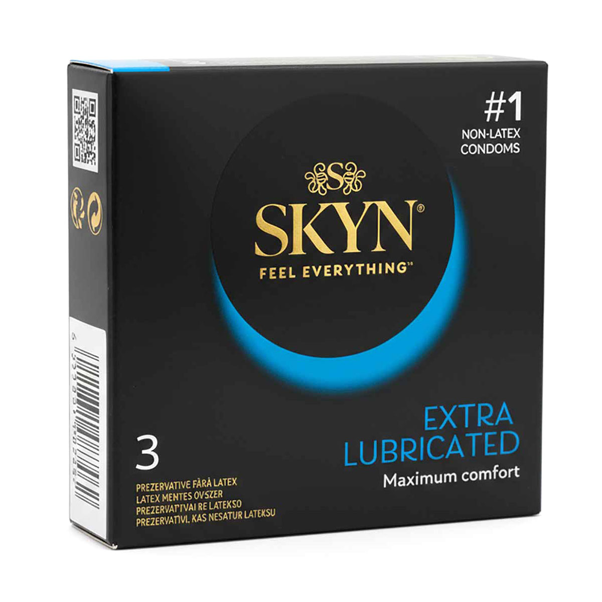 Безлатексные презервативы SKYN Extra Lubricated № 3