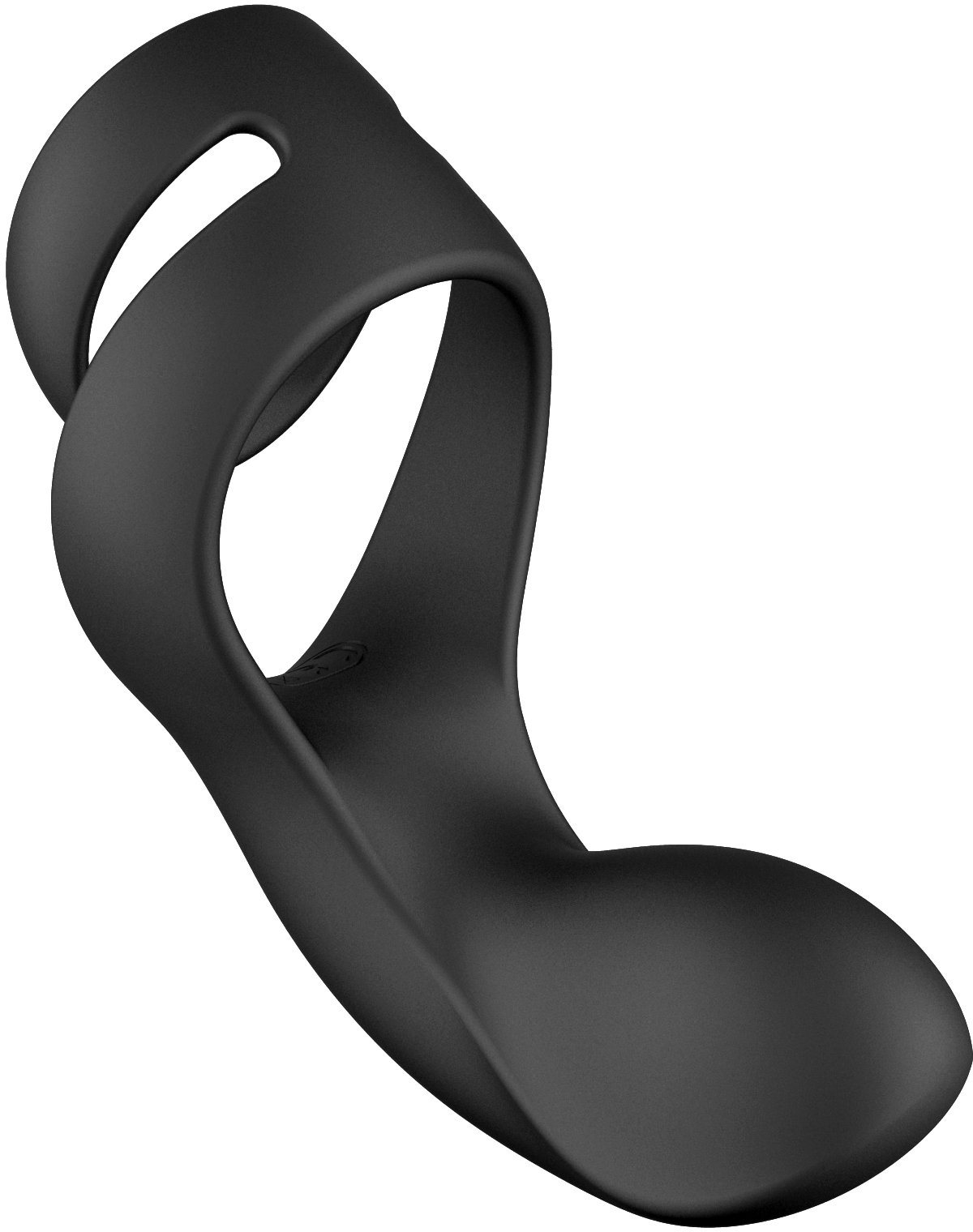 Двойное эрекционное виброкольцо Benedict Black, Svakom
