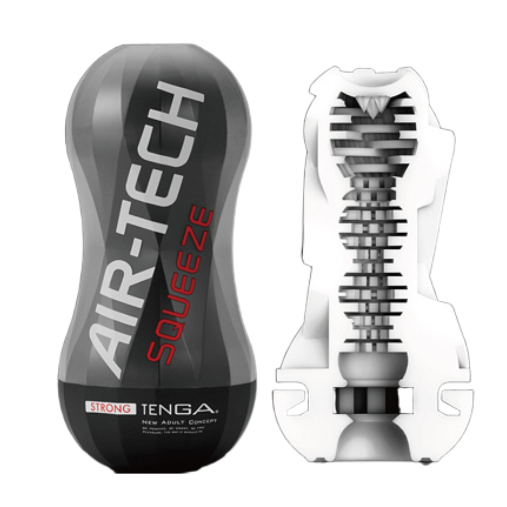 Строгий мастурбатор Tenga Air-Tech Squeeze Strong